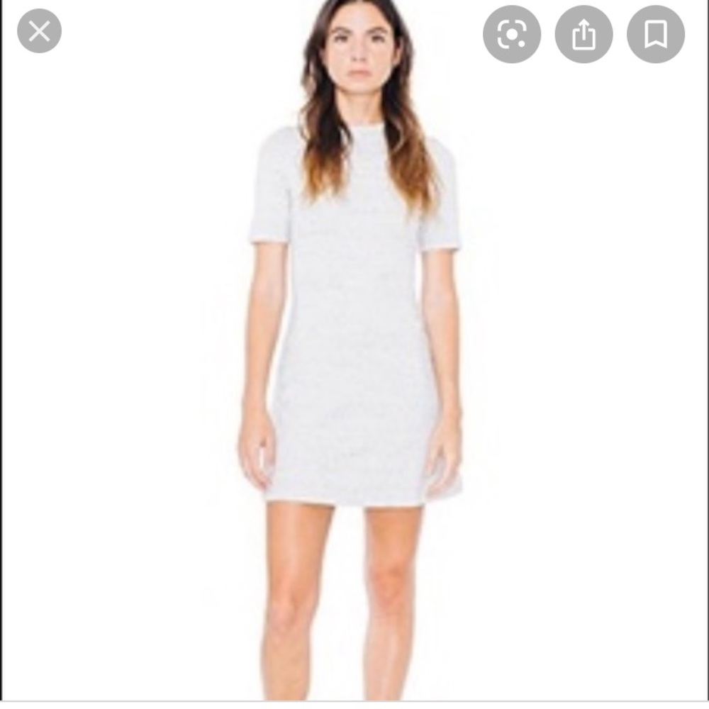 Bundle 3 for $30 American apparel ponte crewneck gray dress M
